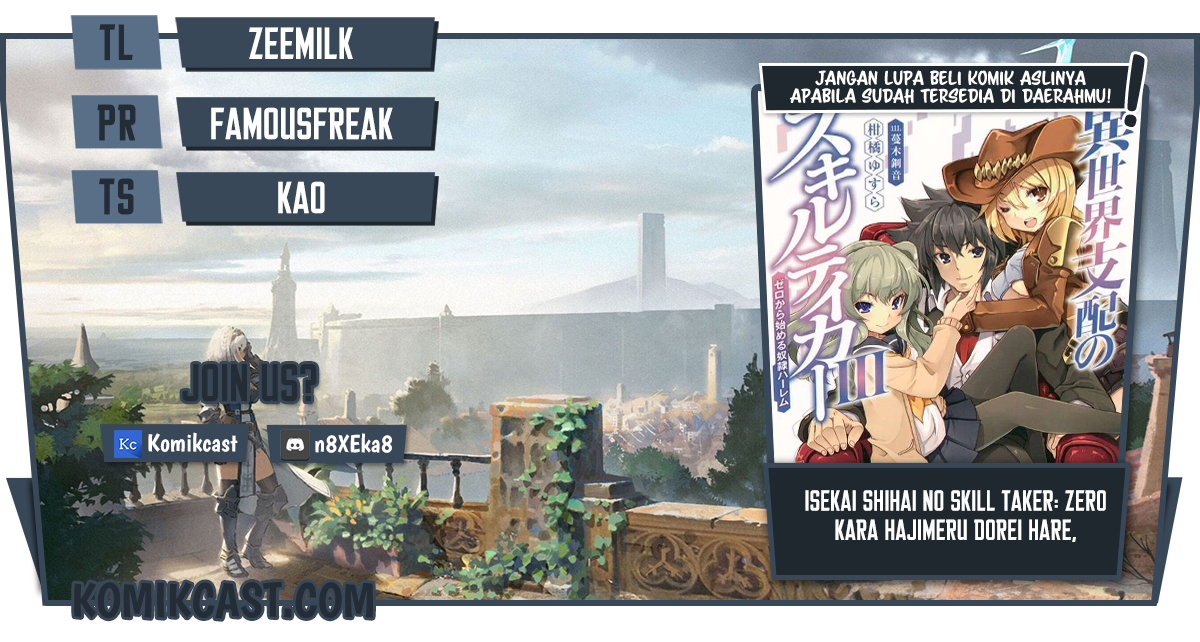 Isekai Shihai no Skill Taker: Zero kara Hajimeru Dorei Harem chapter 64
